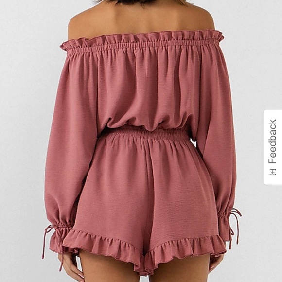 Free The Roses Off The Shoulder Romper - Picture 6 of 6